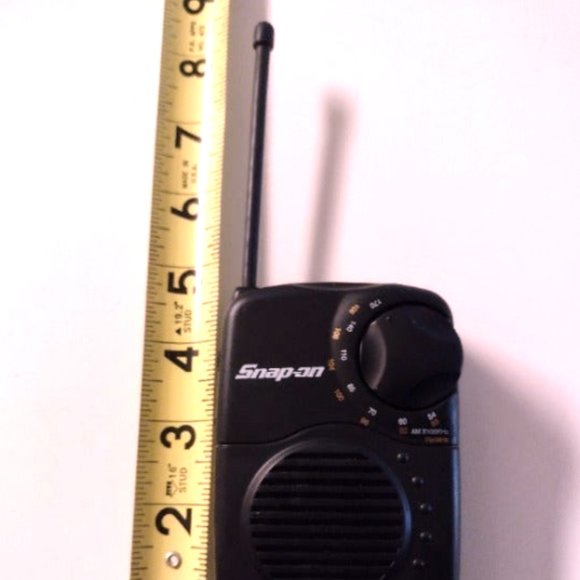 Snap-on Tools Vintage 1995 AM-FM SUNTONE Portable Battery Radio w/Belt Clip NEW! - Picture 10 of 11